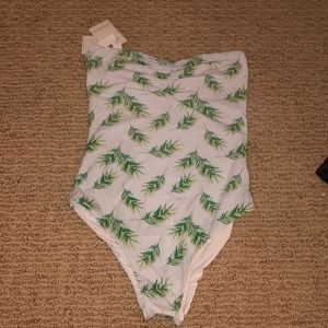 One piece bathing suit tag on never worn